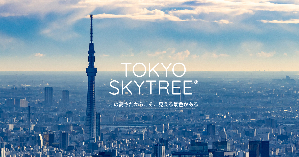 Tokyo Skytree panoramic view